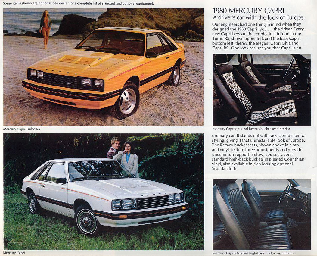 1980 Lincoln Mercury Brochure Page 2